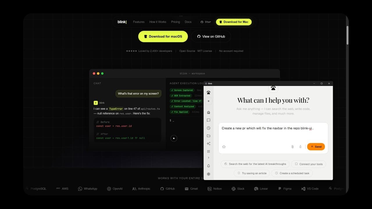 Blink AI demo video thumbnail