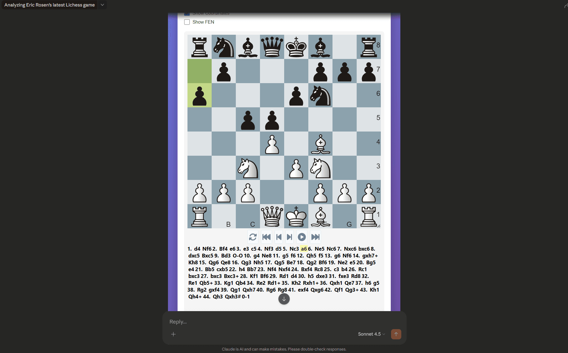 ChessAgine MCP preview