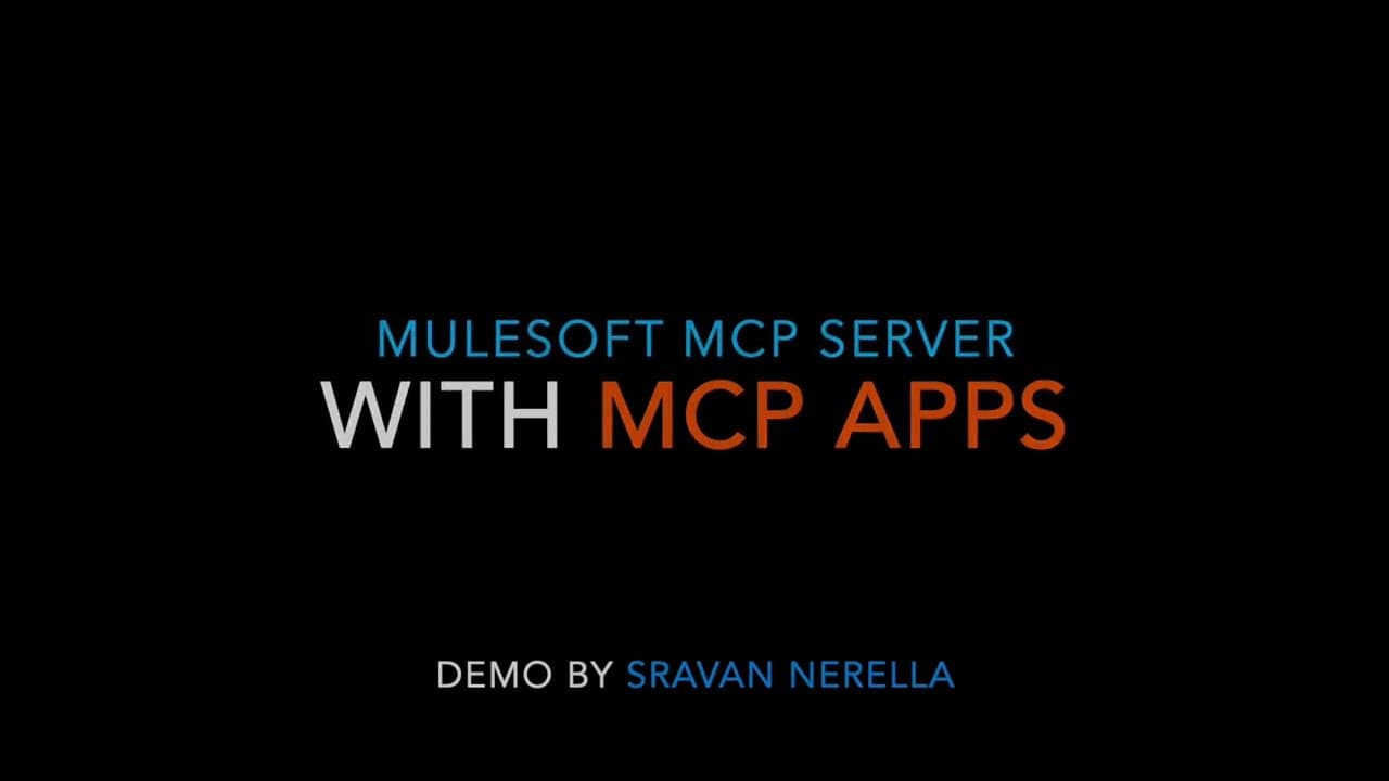 Anypoint MCP Server preview